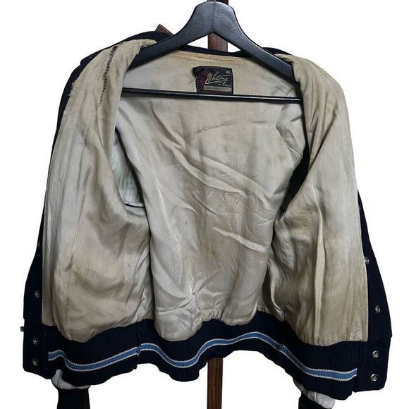 Vintage 60s Whiting Varsity Jacket 40 - Picture 5 of 6